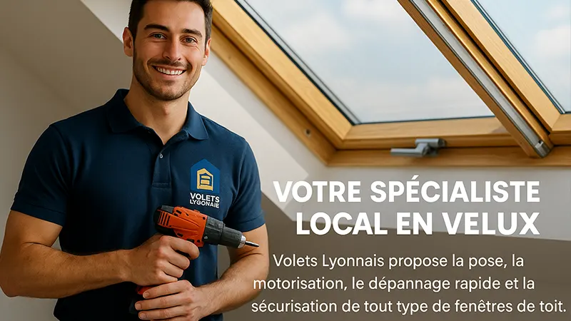 Volets Lyonnais – Spécialiste Velux sur mesure à Lyon