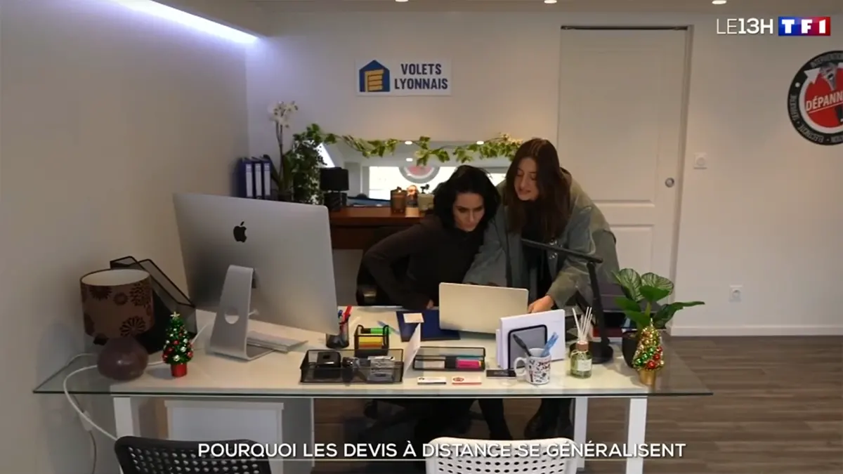Volets Lyonnais dans TF1 – facturation à distance