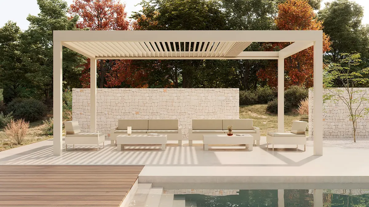 Avantages pergola bioclimatique