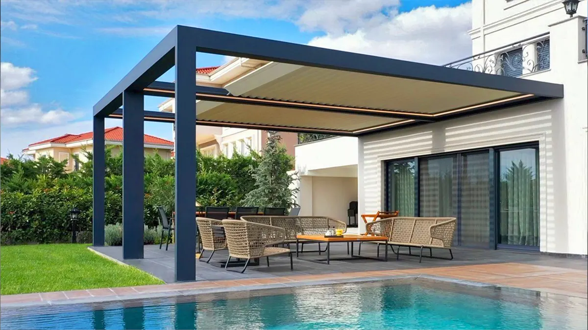 Pergola jardin ou terrasse
